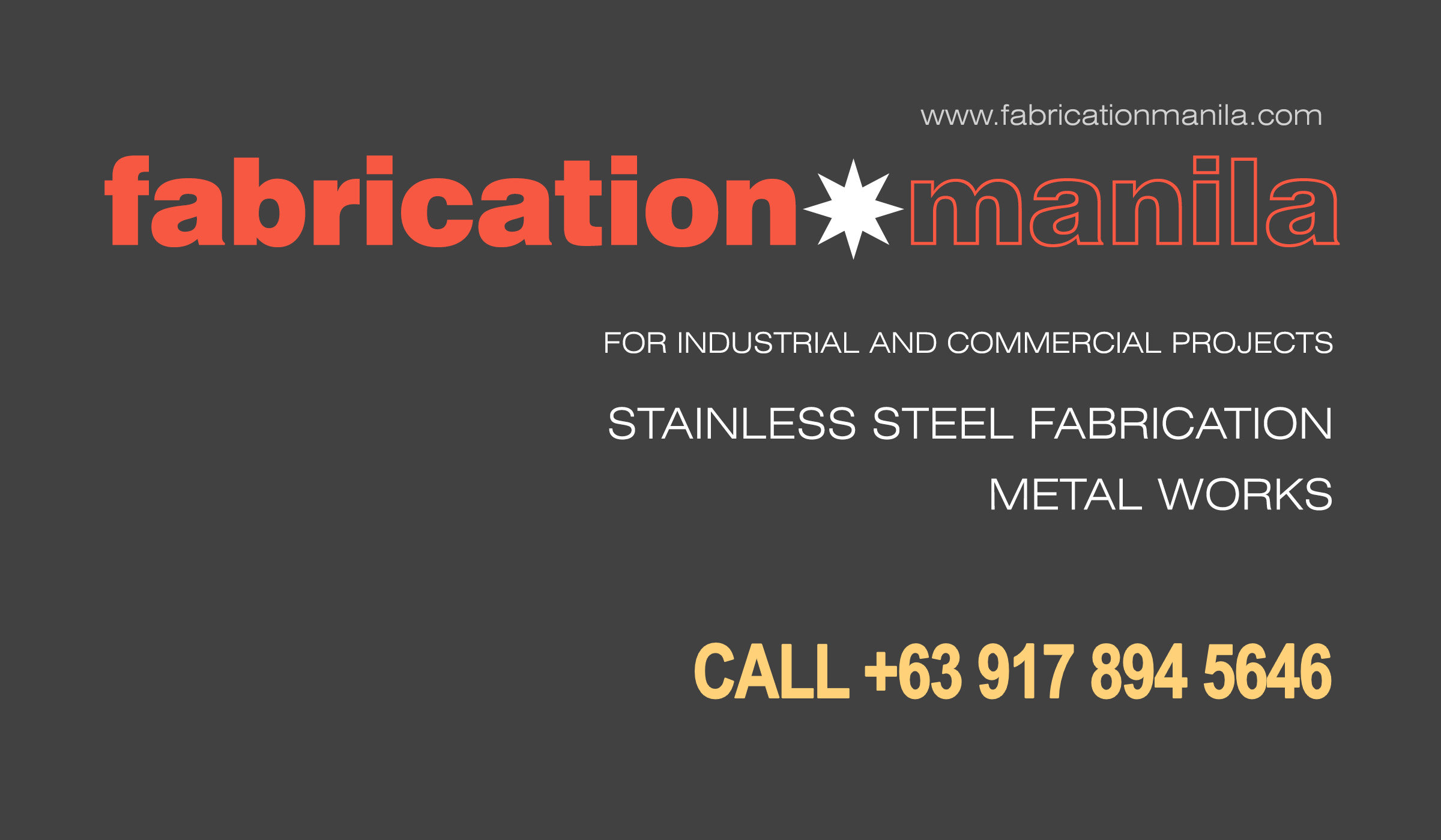 Fabrication Manila Stainless Steel Fabrication and Metal Works Philippines